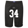 Polyester Mesh 9" Shorts with Pockets Thumbnail